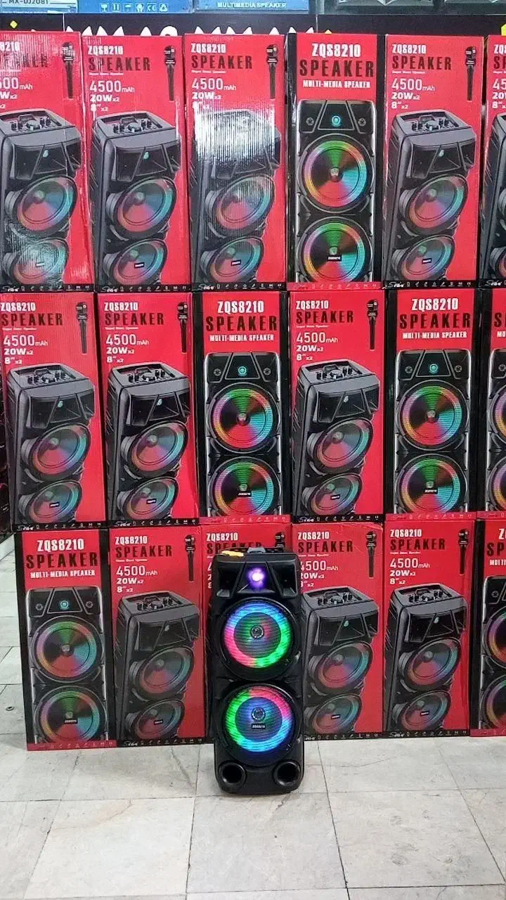 اسپیکر پر قدرت zqs8210 پایین ترین قیمت کل ایران|سیستم صوتی خانگی|ارومیه, |دیوار