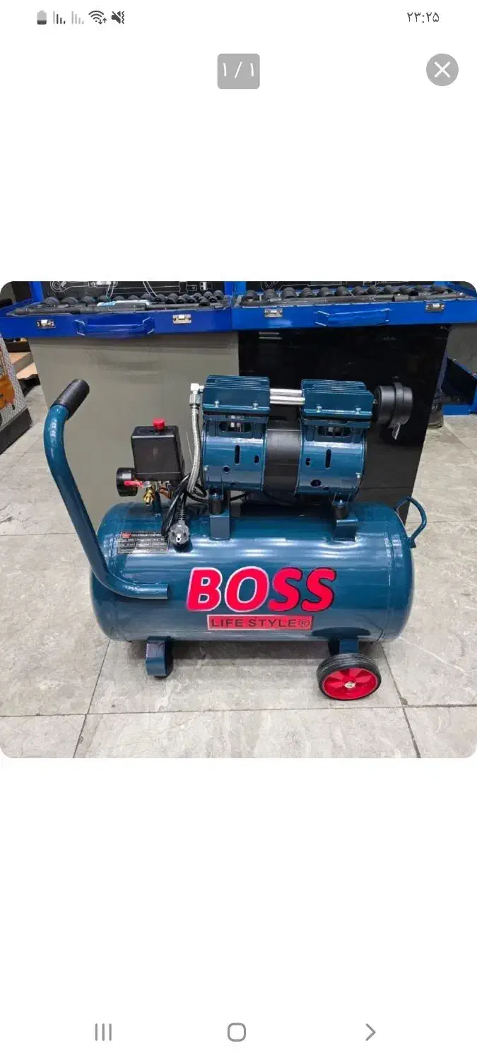 کمپرسور باد ۵۰ لیتری باس|ابزارآلات|کلاردشت, |دیوار