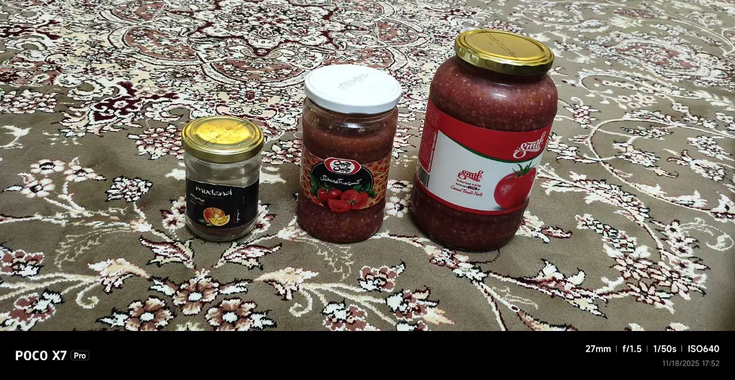 انواع شیشه های خالی برای مربا، ترشی وحبوبات وسبزی|ظروف نگهدارنده، پلاستیکی، یکبارمصرف|سمنان, |دیوار