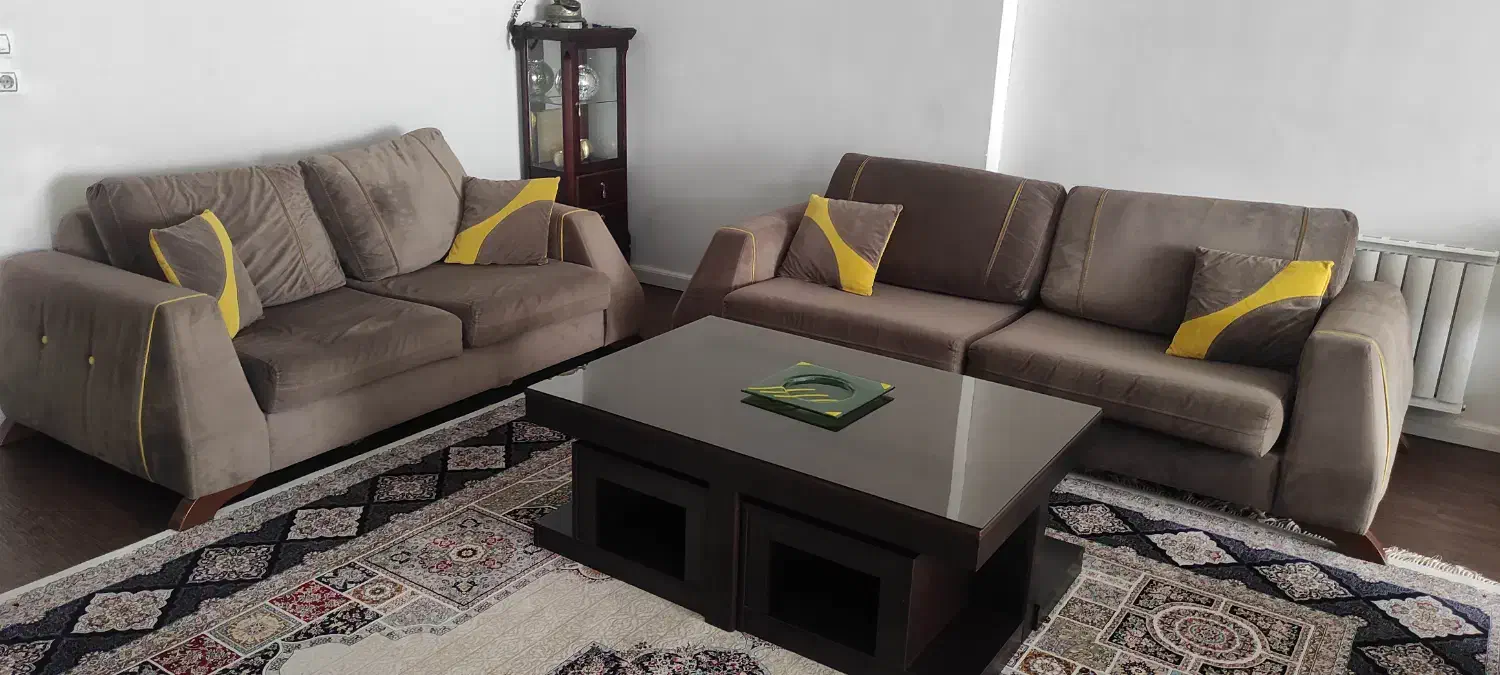 مبل راحتی 7 هفت نفره|مبلمان خانگی و میز عسلی|سبزوار, کاشفی شمالی (دادگستری)|دیوار