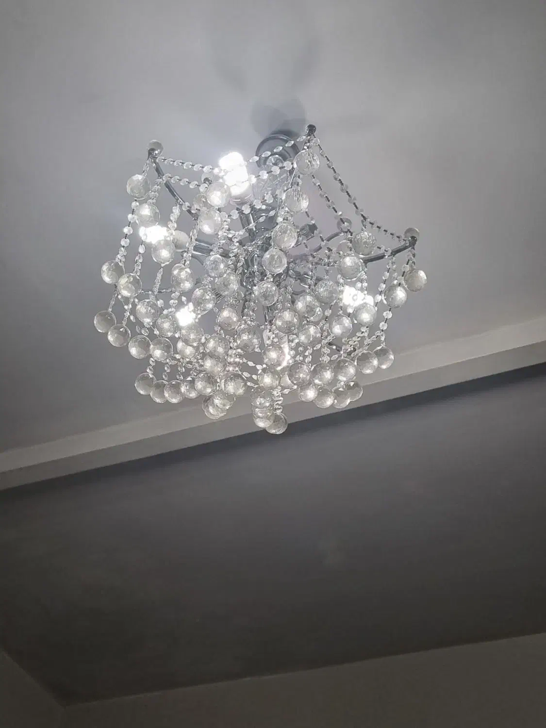 لوستر کریستال ۱۲ شاخه|لوستر و چراغ آویز|تهران, شهرک ولیعصر شمالی|دیوار