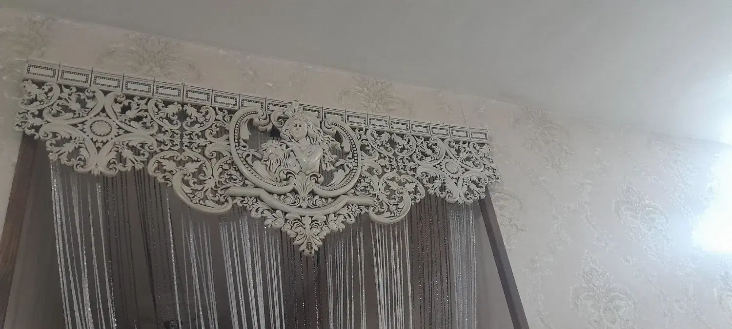 کتیبه پرده|پرده، رانر، رومیزی|سمنان, |دیوار