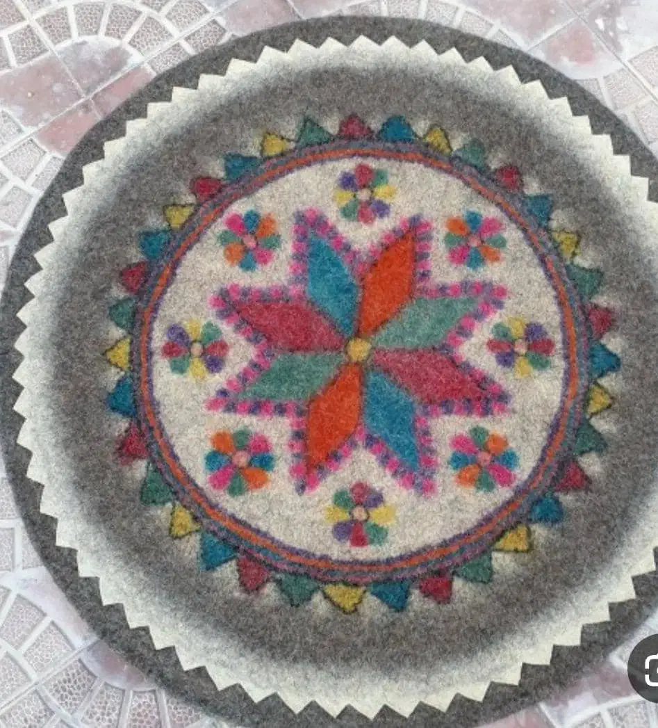 نمد|گلیم، جاجیم، گبه|شیراز, سفیرشمالی|دیوار