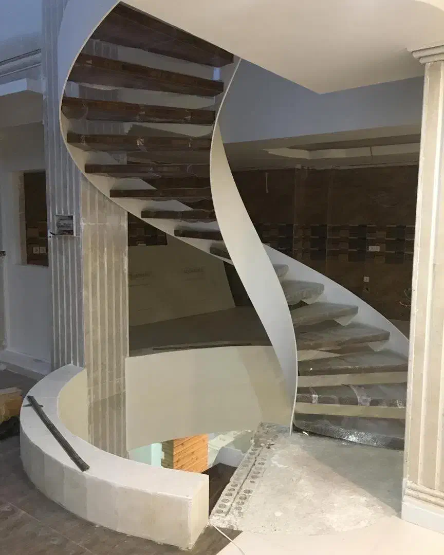 پله خم ومعلق شرکت خم کاران فارس|خدمات پیشه و مهارت|خنج, |دیوار