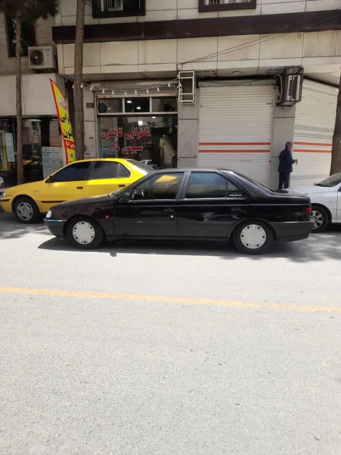 کمک فنر پوسته کوتاه و اگزوز فابریک پژو|قطعات یدکی و لوازم جانبی|رباطکریم, رباطکریم|دیوار