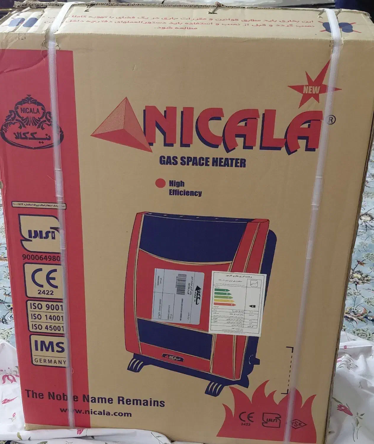 بخاری گازی  نیک کالا|بخاری، هیتر، شومینه|اندیشه, اندیشه فاز ۵|دیوار