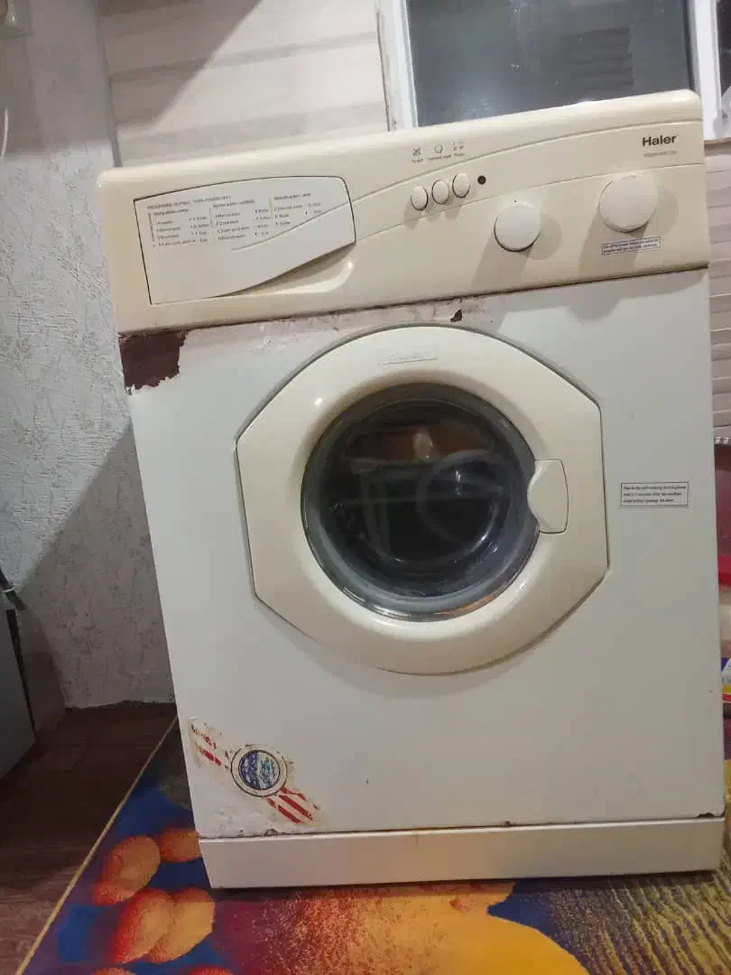 لباسشویی اتومات ۹ کیلویی مدل Haier ti600|ماشین لباسشویی و خشککن لباس|بندر انزلی, چهارفریضه|دیوار