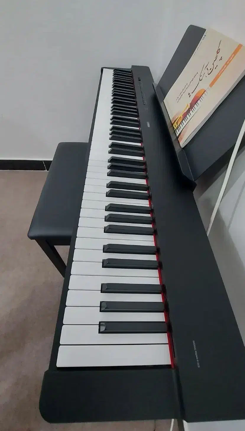 پیانو Yamaha p225|پیانو، کیبورد، آکاردئون|دزفول, |دیوار