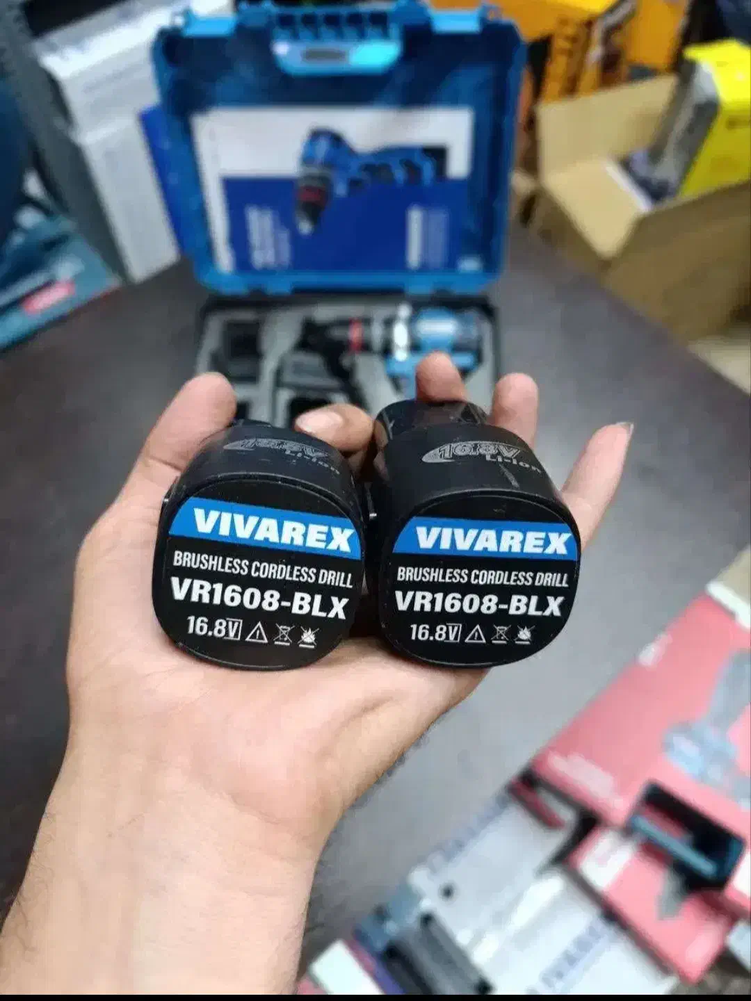 جشنواره دریل‌های شارژی براشلس ویوارکس و هدیه ویژه|ابزارآلات|قزوین, |دیوار