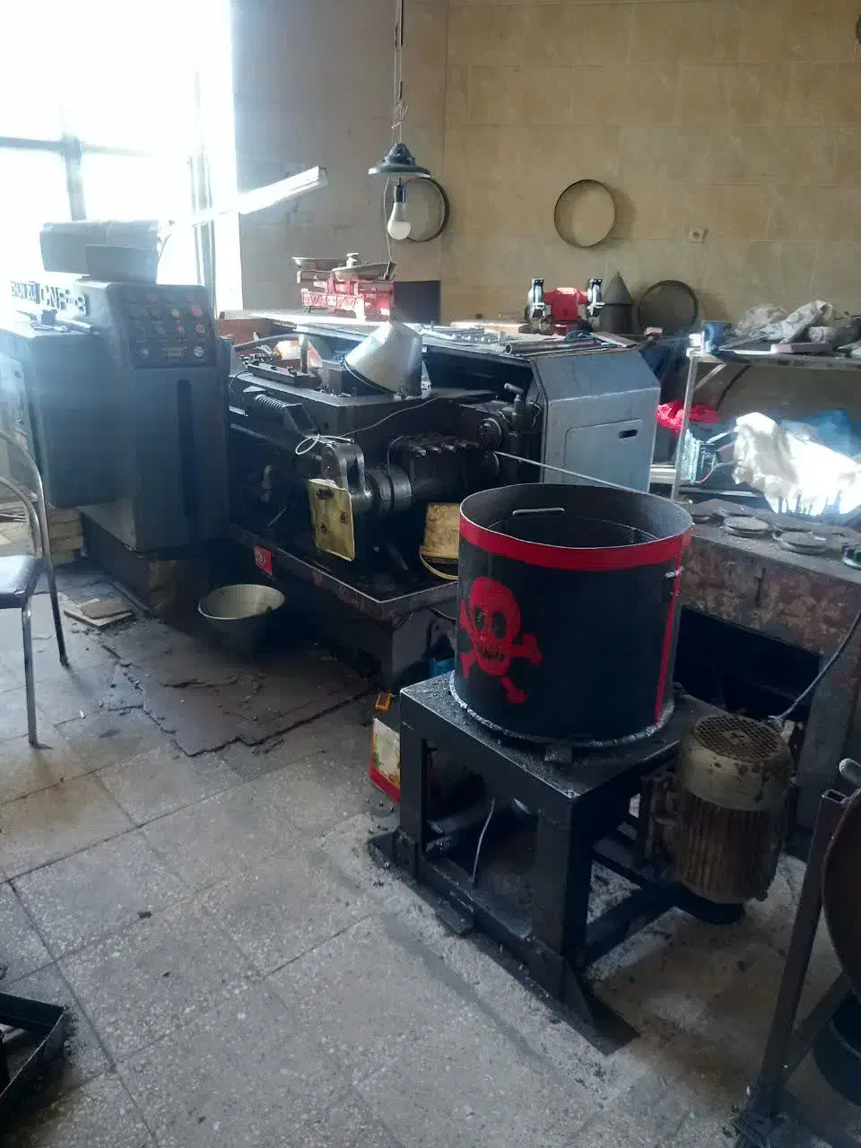 دستگاه تولید مهره و تمامی تجهیزات کارگاهی|ماشینآلات صنعتی|تفت, |دیوار