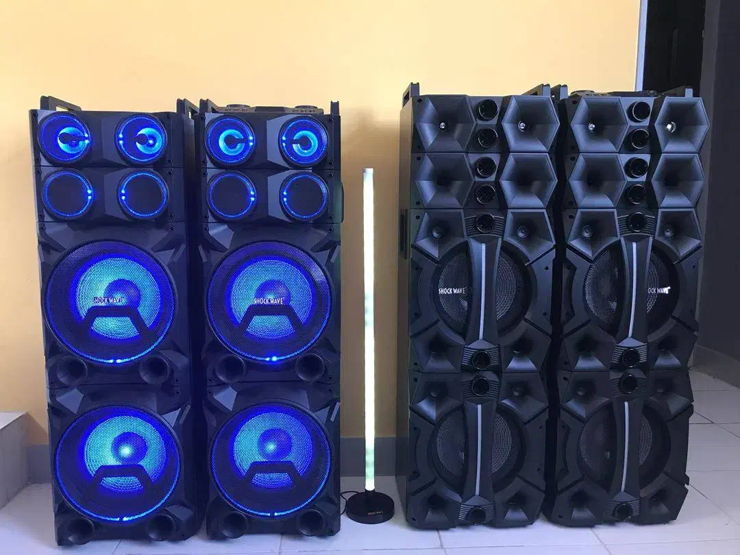 اسپیکر حرفه‌ای سینمای خانگی shockwave اقساط ۶ ماهه|سیستم صوتی خانگی|کرمان, |دیوار