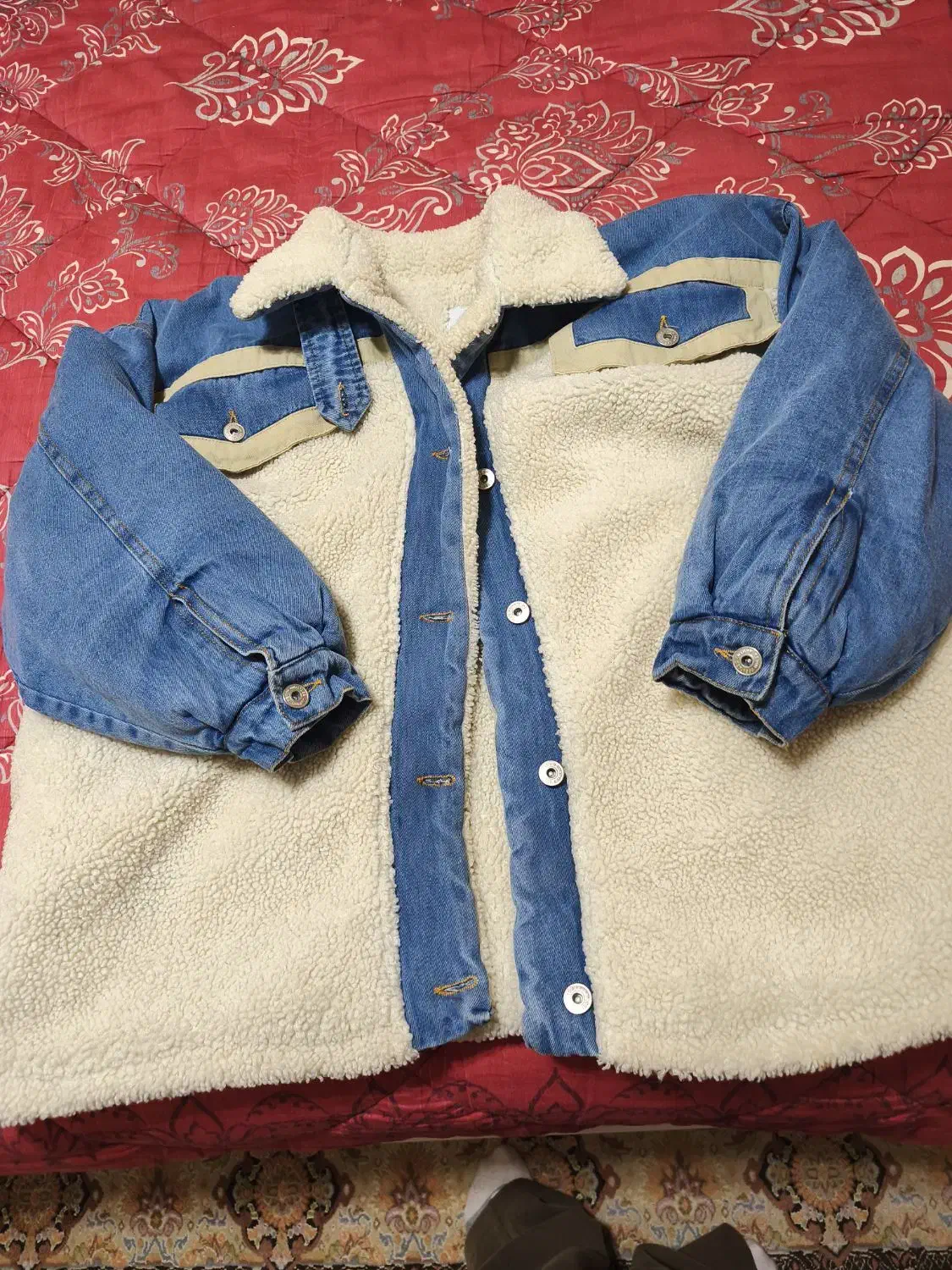 کاپشن جین و تِدی نو|لباس|دشتابی, |دیوار