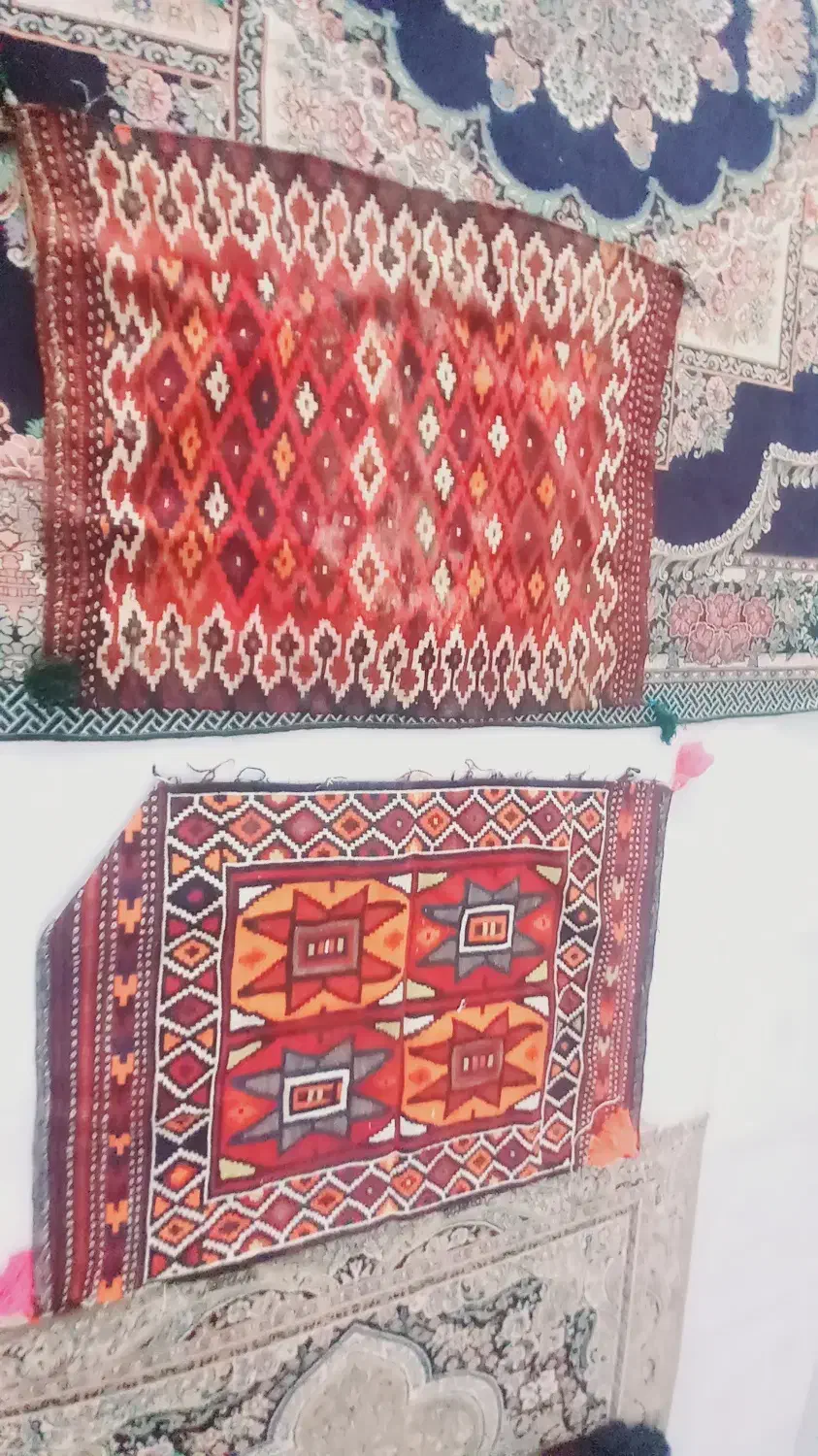 سفره دست بافت اصل|روفرشی|ایذه, |دیوار