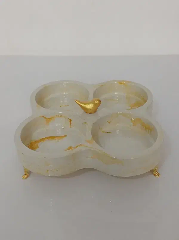 ست دکوری و ظروف پذیرایی سنگی|صنایع دستی و سایر لوازم تزئینی|مرودشت, علی‌آباد‎|دیوار