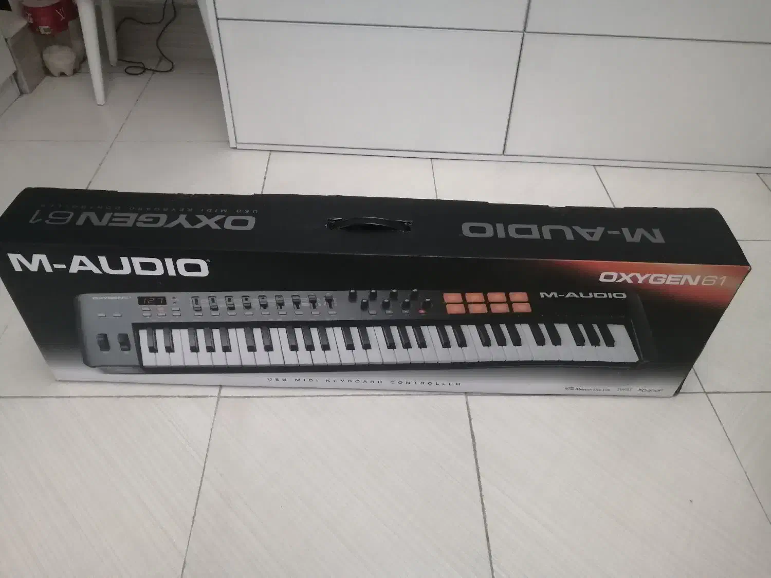 میدی کنترلر  M-AUDIO Oxigen 61Mkv در حد نو|پیانو، کیبورد، آکاردئون|تهران, دستغیب|دیوار