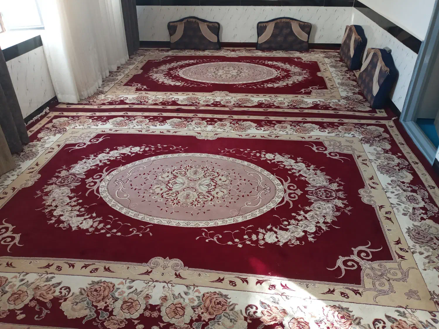 سلام فرش سالم نو نو هرکس خواست درخدمتم...|فرش|تربت جام, جامرود|دیوار