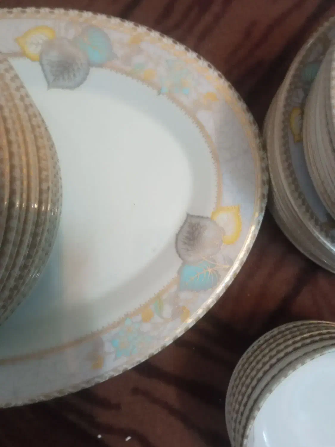 سرویس ملامین اصل یزد گل|ظروف سرو و پذیرایی|زاهدان, |دیوار