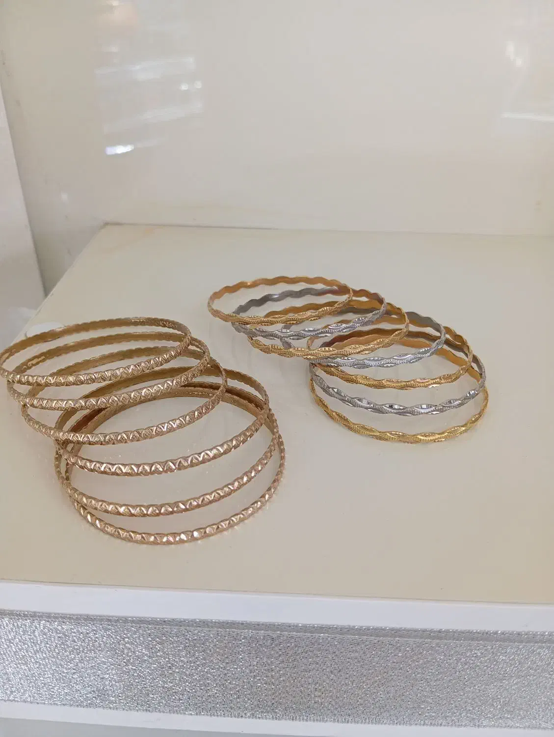 النگو دو دست سایز ۲ و۳هردو باهم|بدلیجات|سهند, |دیوار