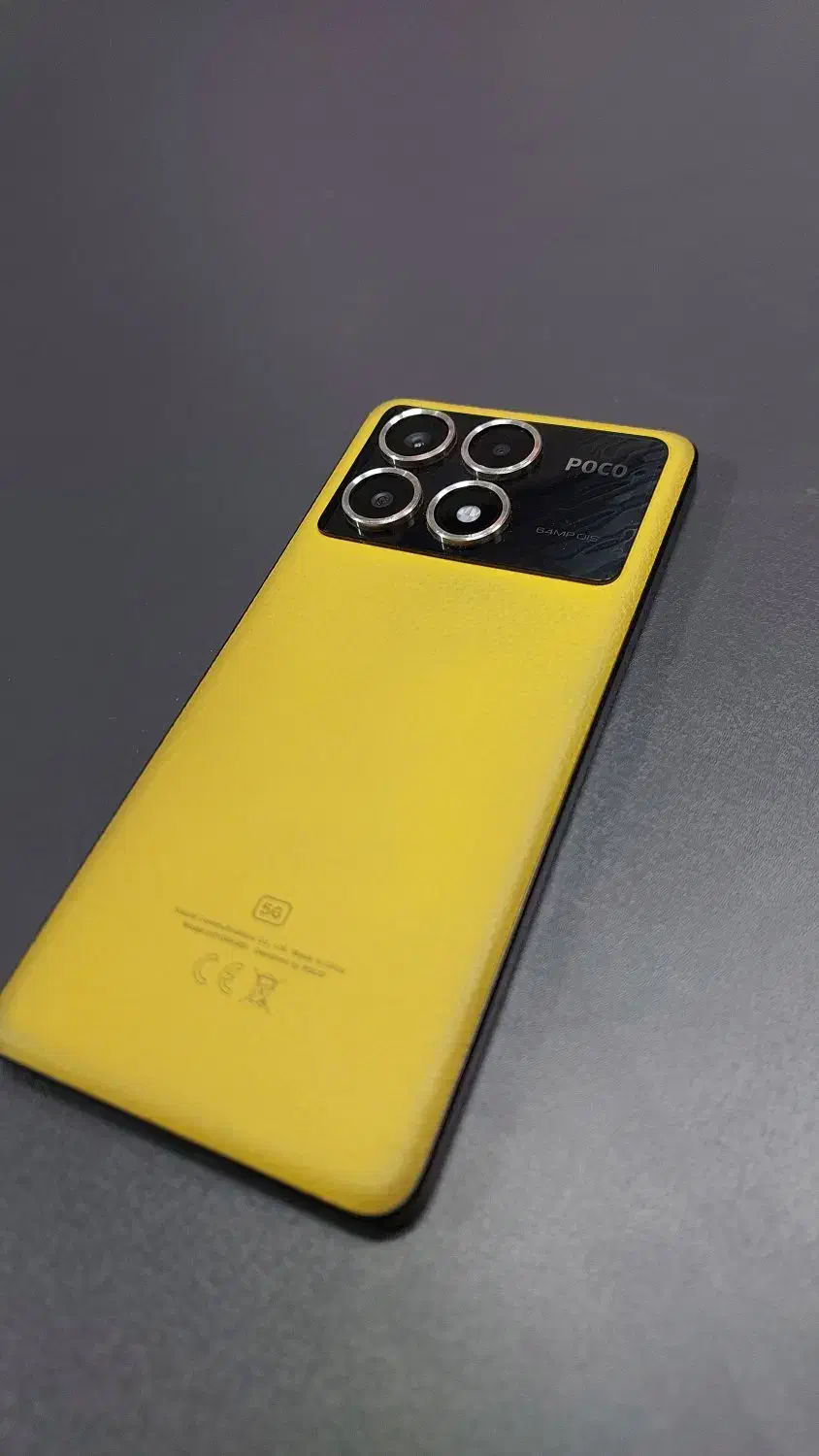 فروش Poco X6 PRO پشت چرم زرد رنگ|موبایل|شیراز, دشت چنار|دیوار