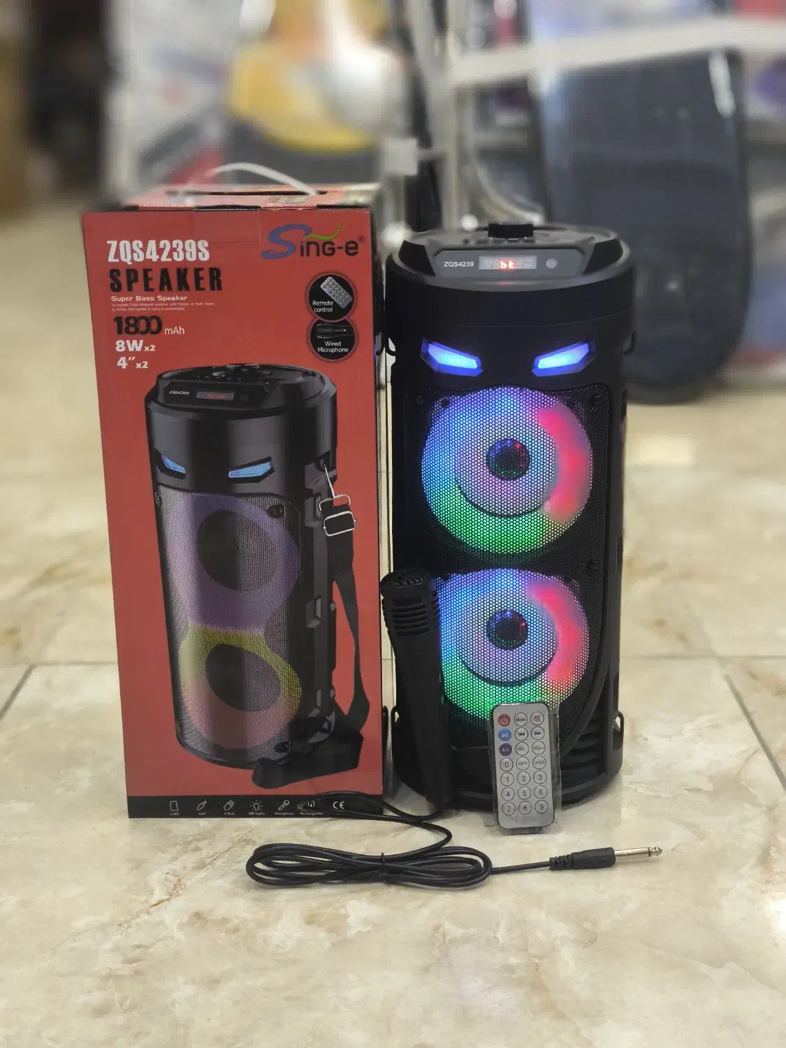 باند اسپیکر شارژی مدل ZQS4239|پخش‌کننده همراه|تبریز, |دیوار