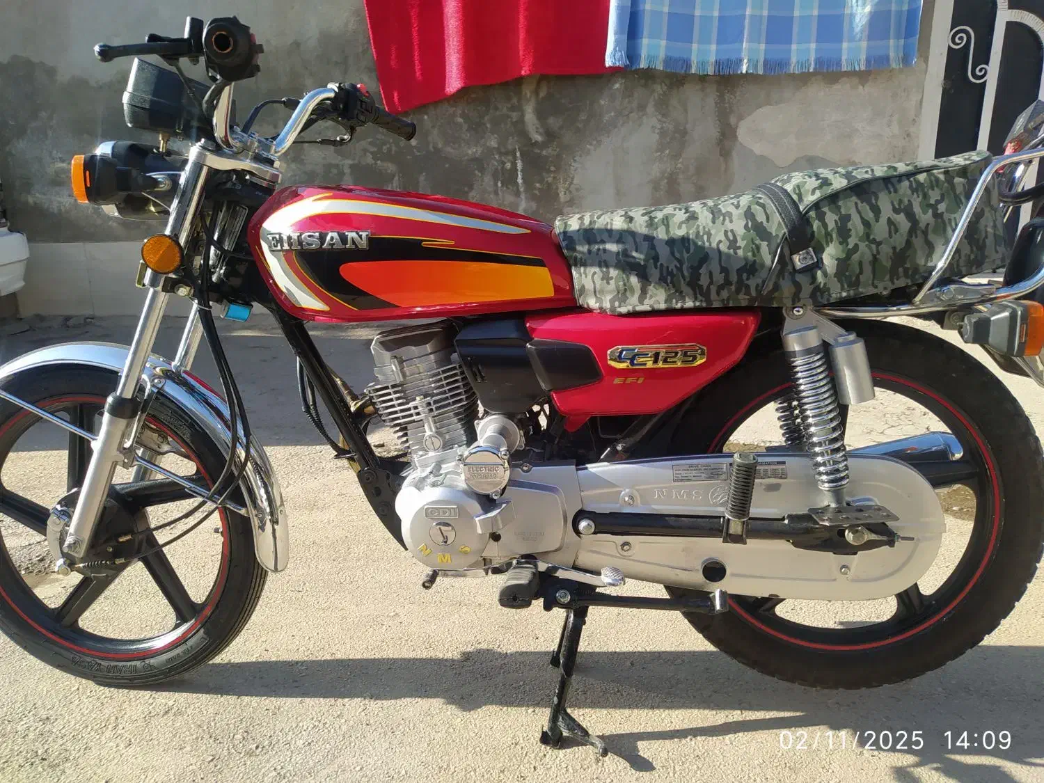 هوندا ۱۲۵  مدل۱۴۰۱ احسان|موتورسیکلت|نیشابور, گنبد سبز|دیوار