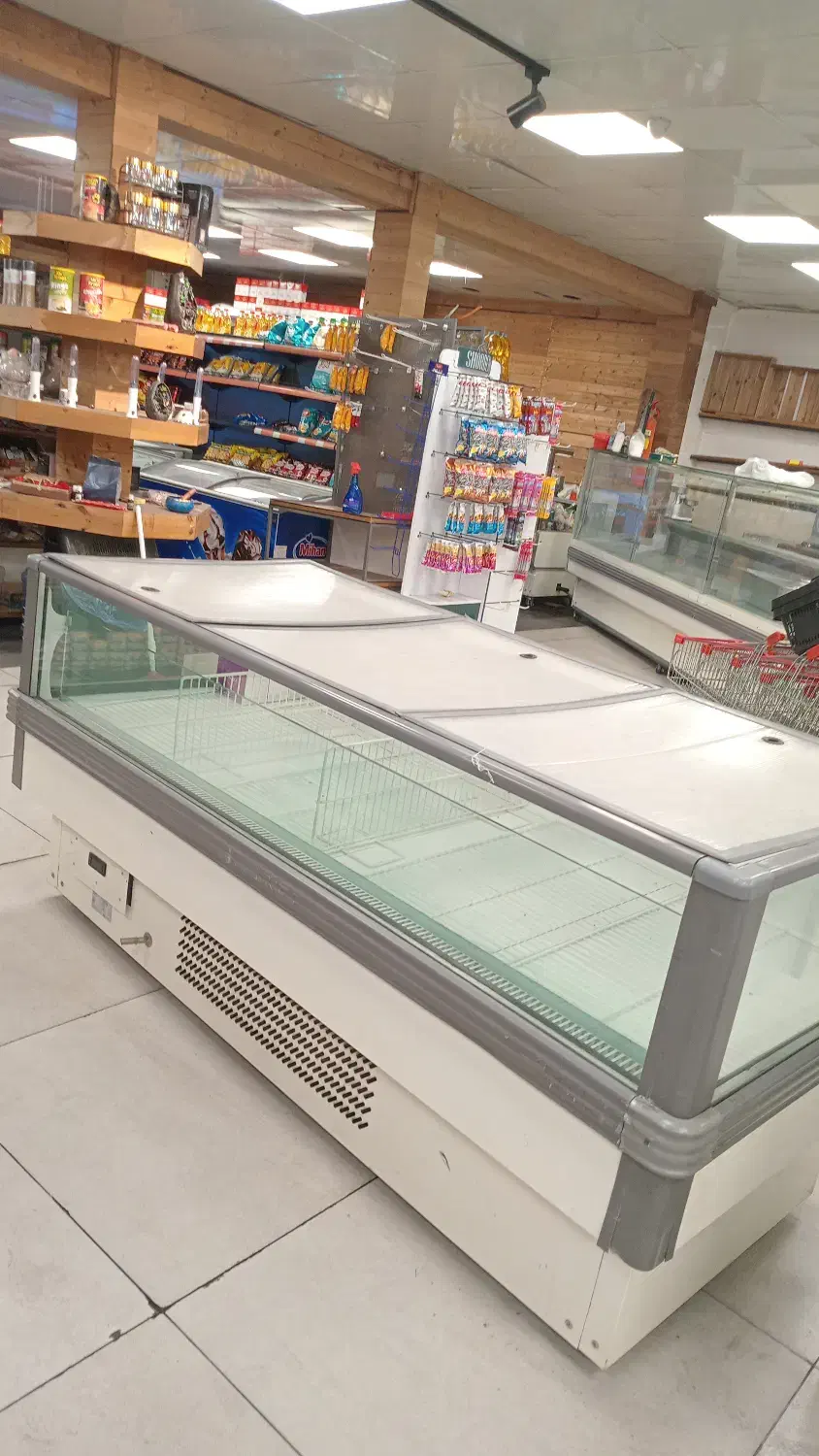 دو عدد فریزر پرده هوا ۱یخچال جزیره پرده هوا|فروشگاه و مغازه|تهران, زعفرانیه|دیوار