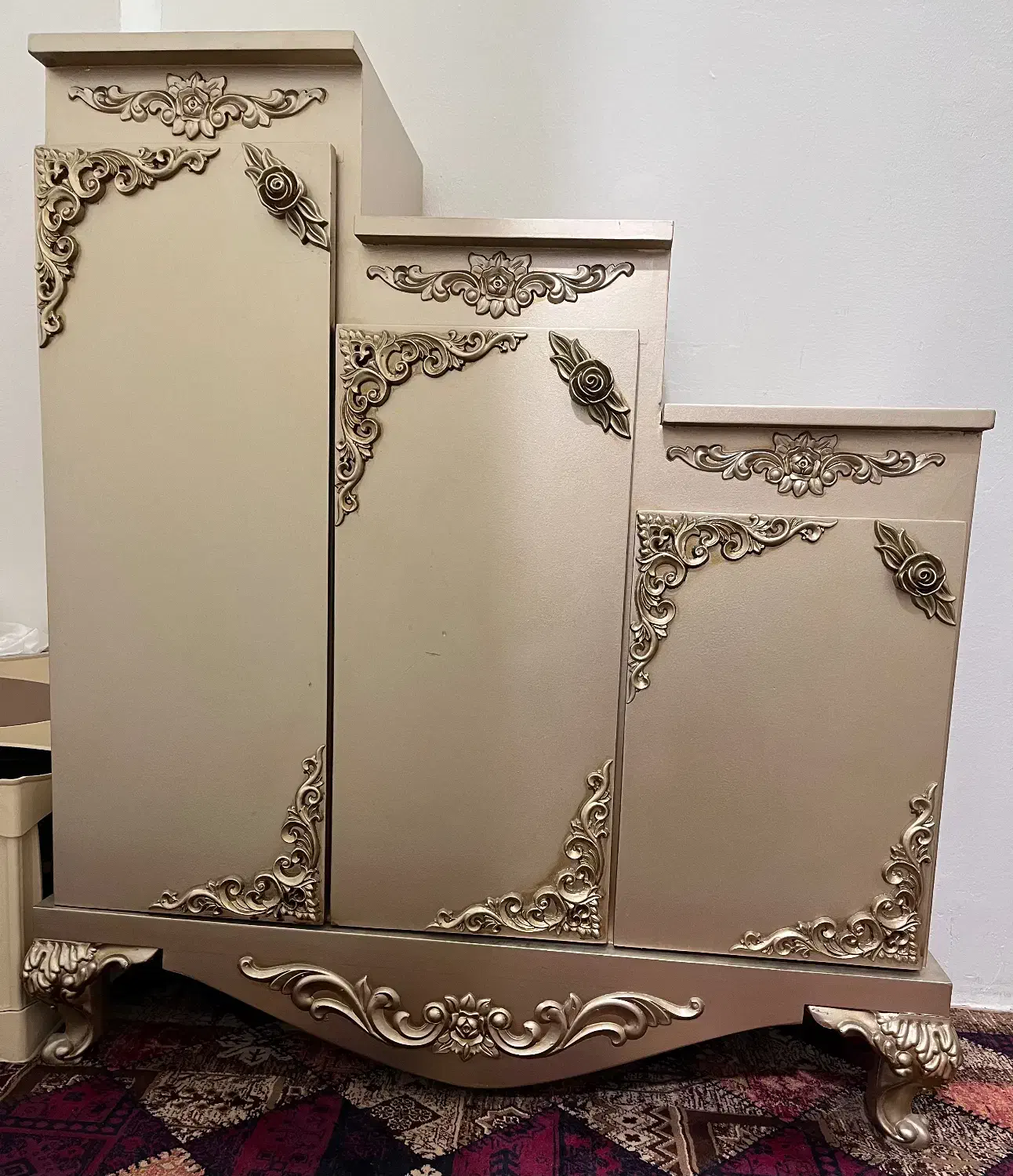 جاکفشی چوبی|جاکفشی، کمد، دراور|قدس, شهر‌قدس|دیوار