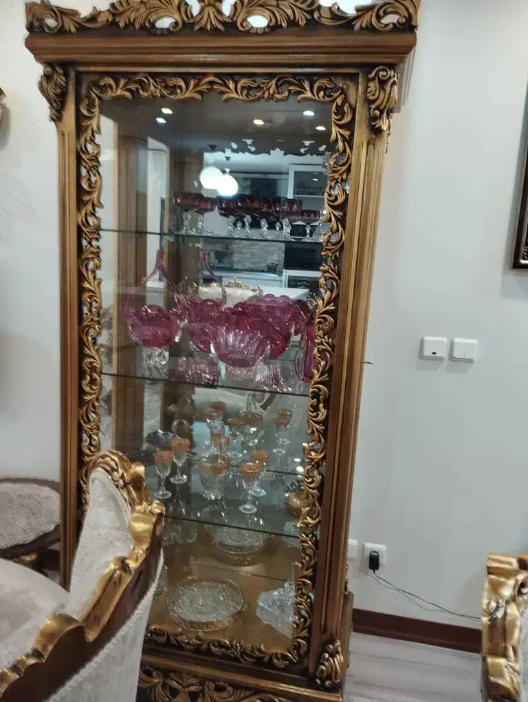 بوفه‌‌چهار‌طبقه‌‌ورق‌طلا‌|مبلمان خانگی و میز عسلی|تهران, شهرک چیتگر|دیوار