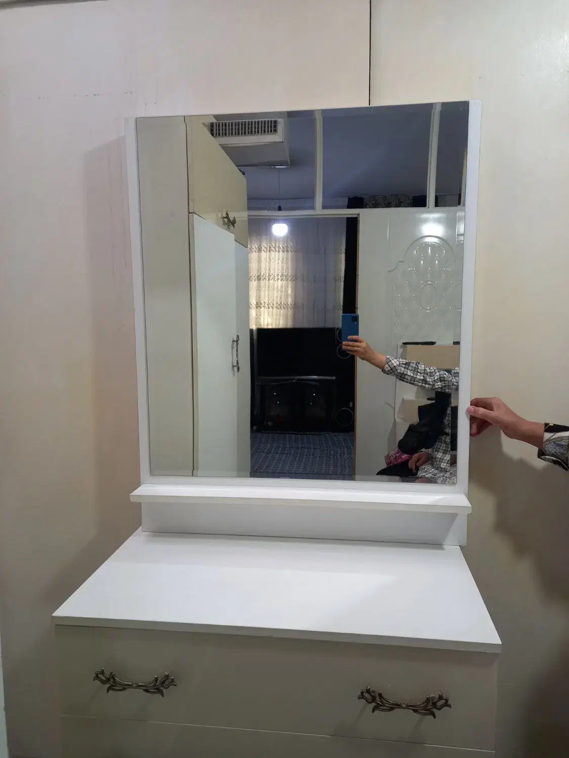 آینه ودراور|جاکفشی، کمد، دراور|رباط‌کریم, نصیرشهر|دیوار