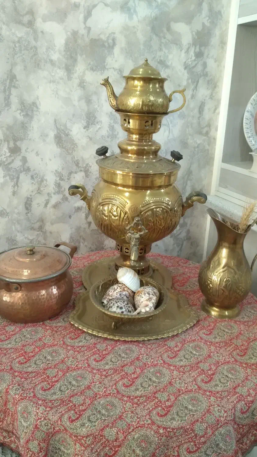 سرویس  سماور ذغالی|سماور، چای‌ساز، قهوه‌ساز|فردیس, منظریه|دیوار