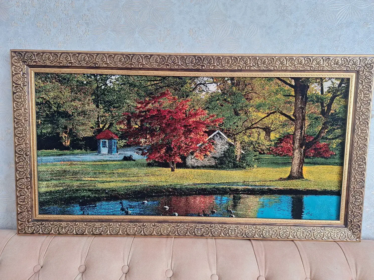 تابلو فرش|تابلو فرش|همدان, |دیوار