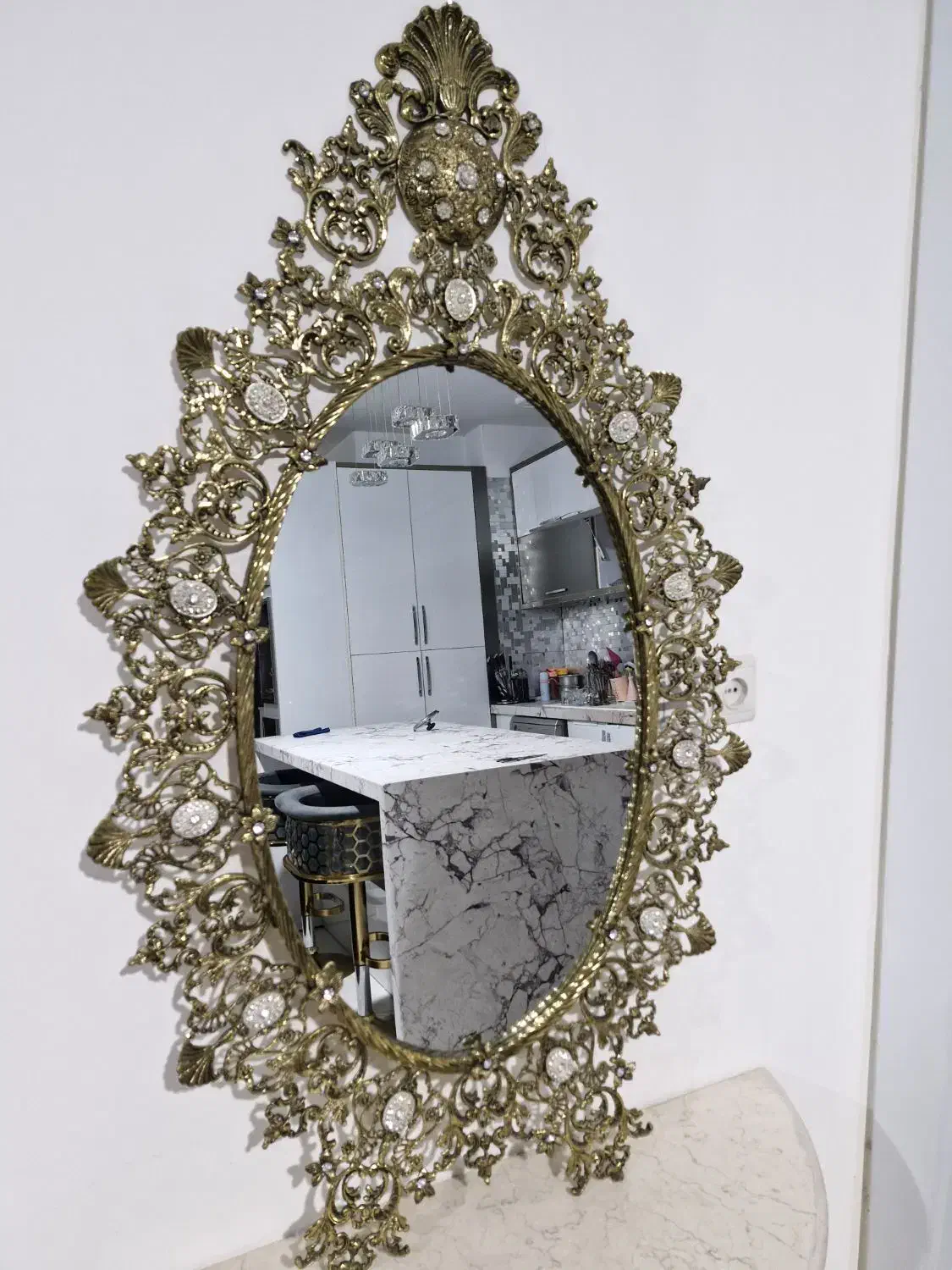 آیینه و کنسول برنز|مبلمان خانگی و میز عسلی|شهریار, شهریار|دیوار