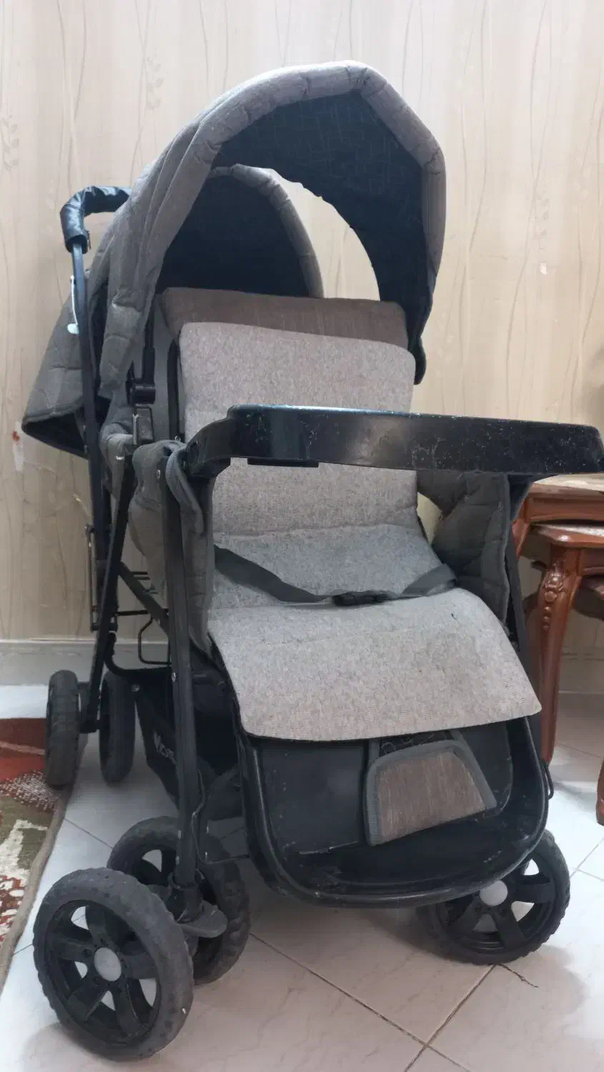 کالسکه دوقلو دلیجان،کریر،قنداق فرنگی‌|کالسکه و لوازم جانبی|بیرجند, |دیوار