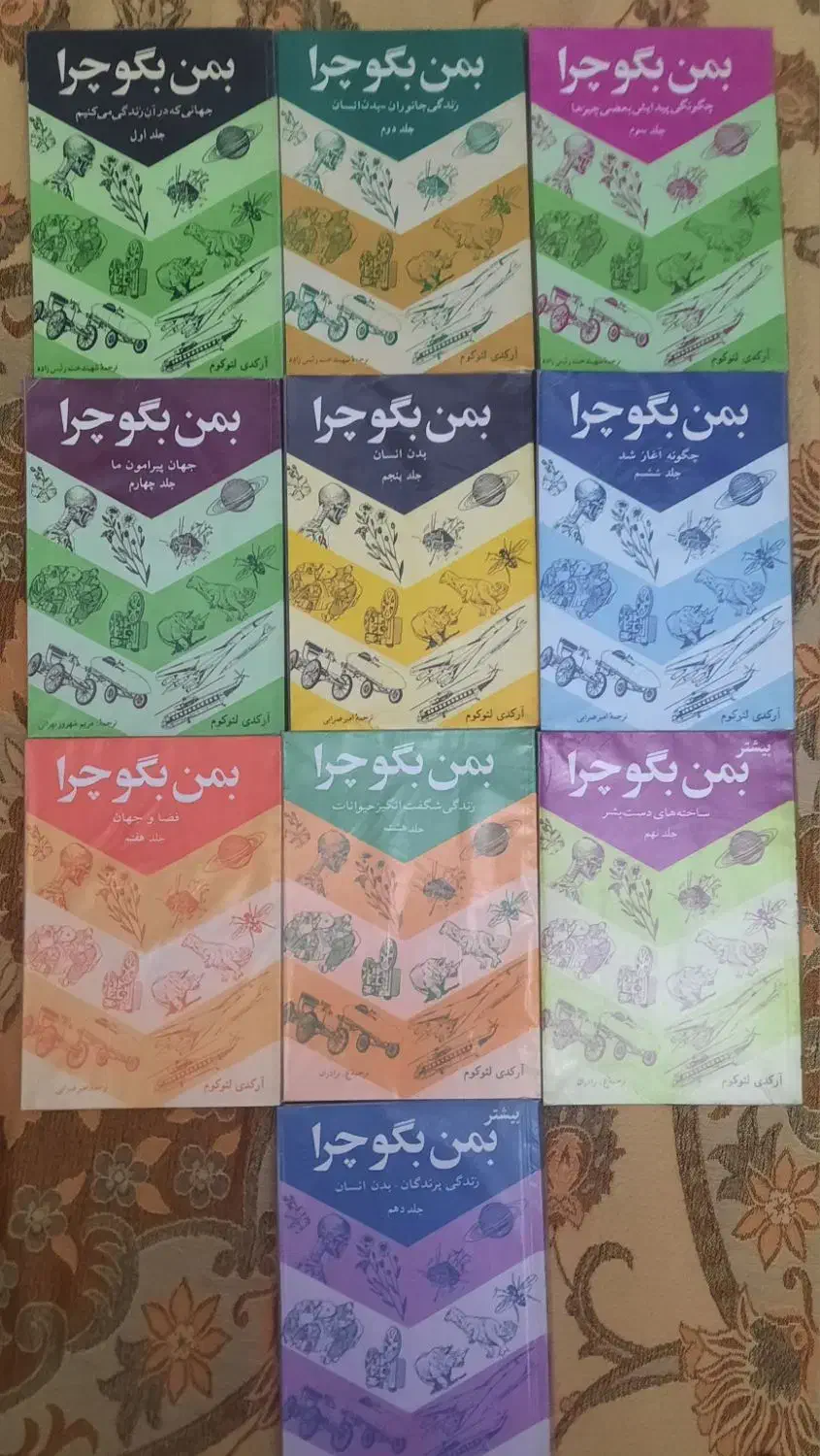 کتب علمی به من بگو چراوکتاب فرهنگ تعلیم و تربیت|کتاب و مجله آموزشی|تبریز, |دیوار