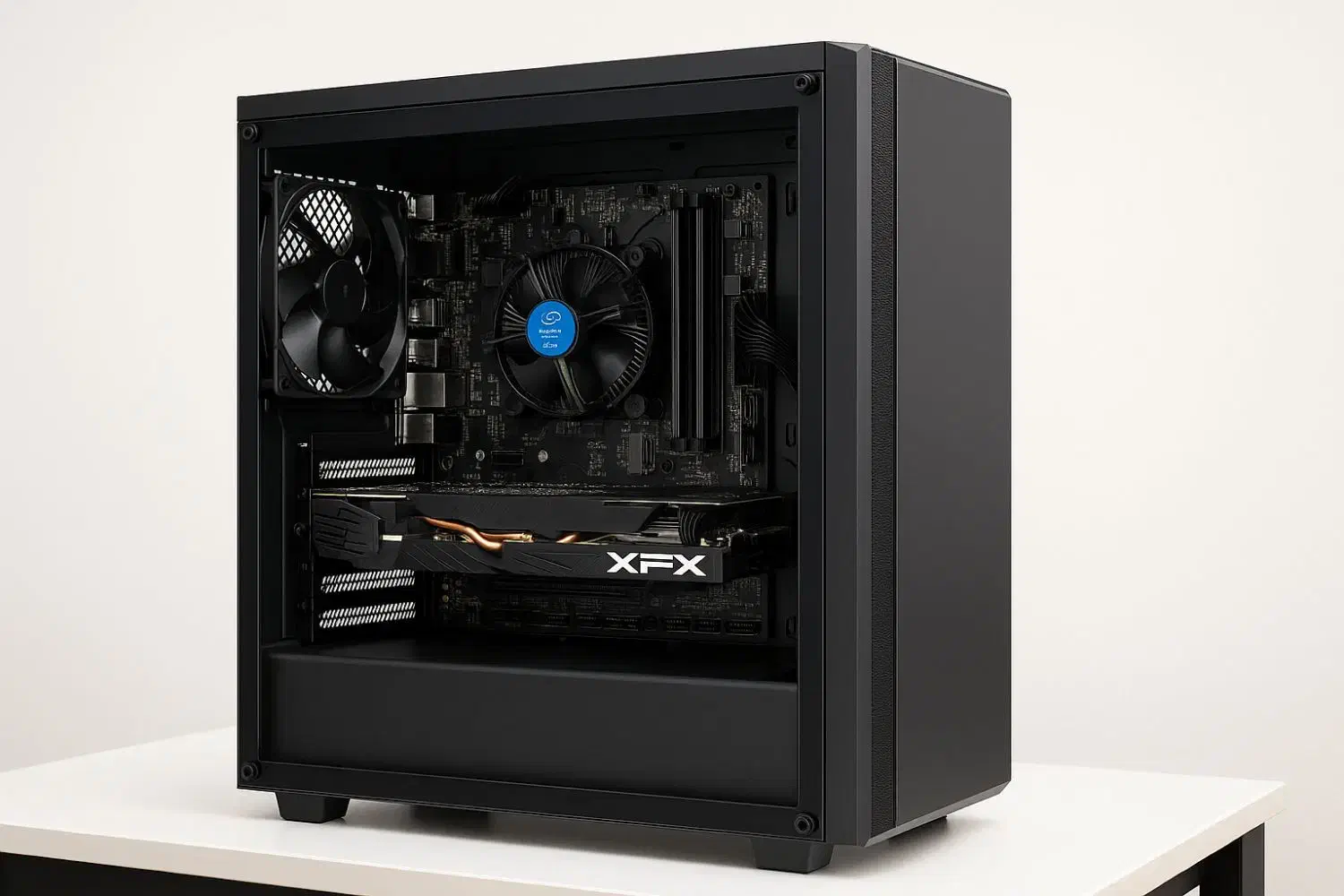 کیس گیمینگ و مانیتور|رایانه رومیزی|قم, پردیسان|دیوار