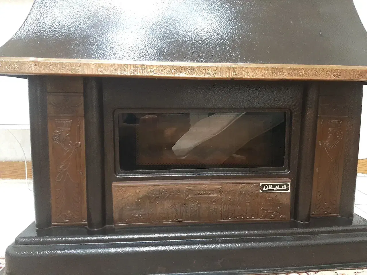 بخاری شومینه ای طرح هخامنشی|بخاری، هیتر، شومینه|رشت, حافظ آباد|دیوار