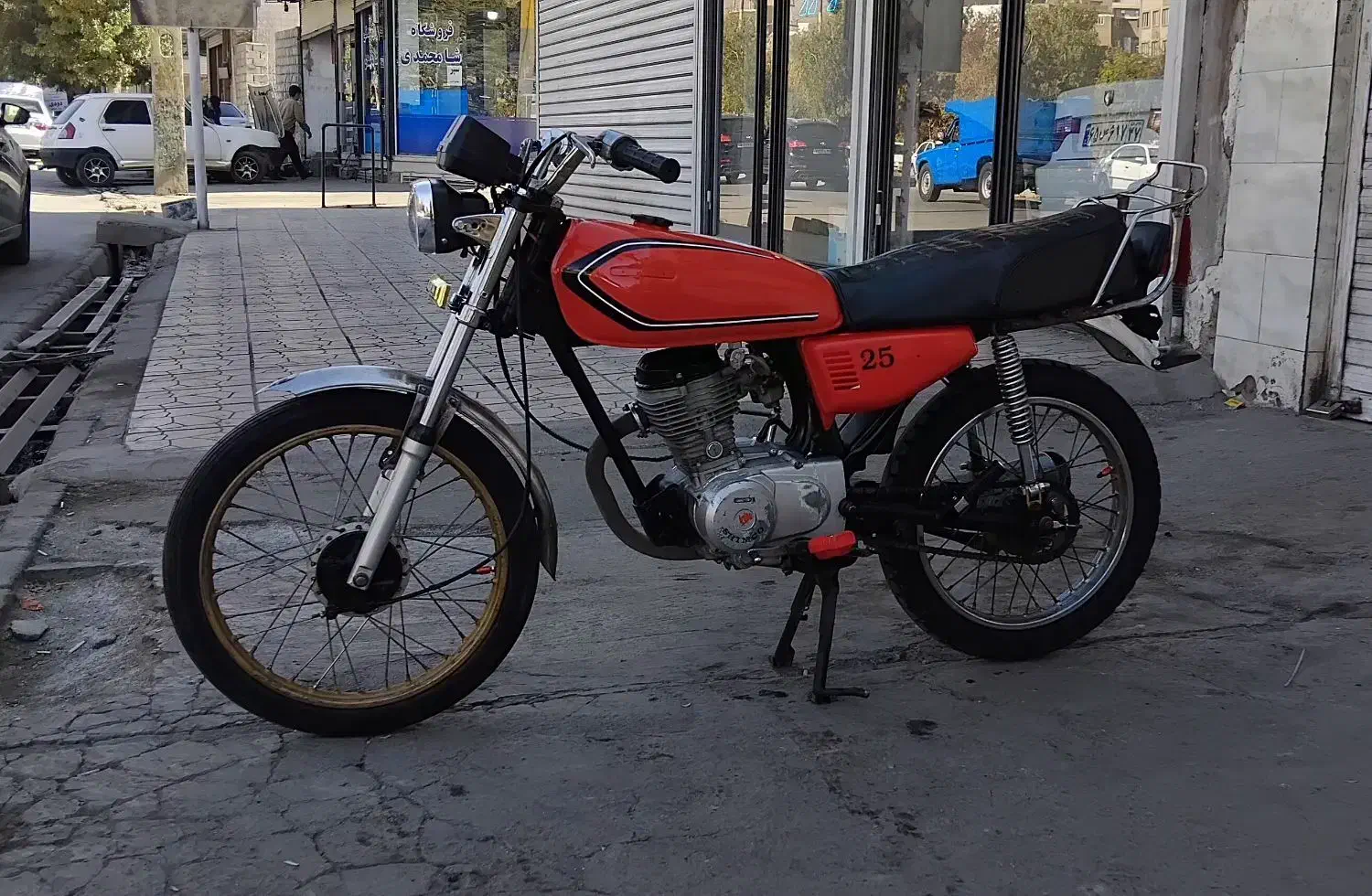 موتور مزایده|موتورسیکلت|مهاباد (آذربایجان غربی), |دیوار