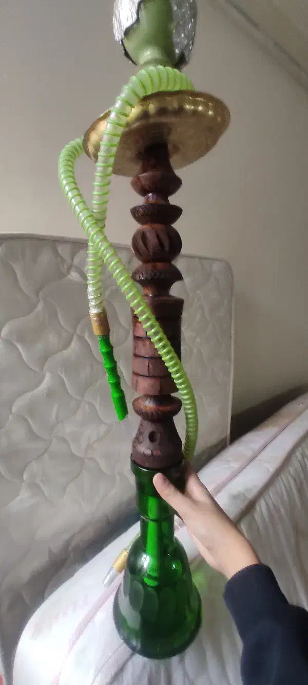 قلیان قهوه خونه(معاوضه با انگشتر. مرغ. کبوتر|کوهنوردی و کمپینگ|نقده, |دیوار