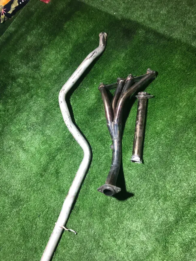 هدرز استیل پژو xu7 همراه با سنتر و رابط هدرز|قطعات یدکی و لوازم جانبی|اسلام‌شهر, شهرک مفیدی|دیوار