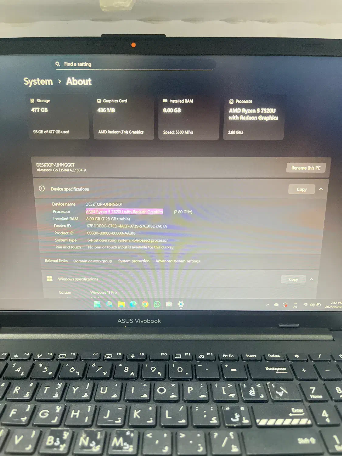 لبتاب ایسوس|رایانه همراه|تبریز, |دیوار