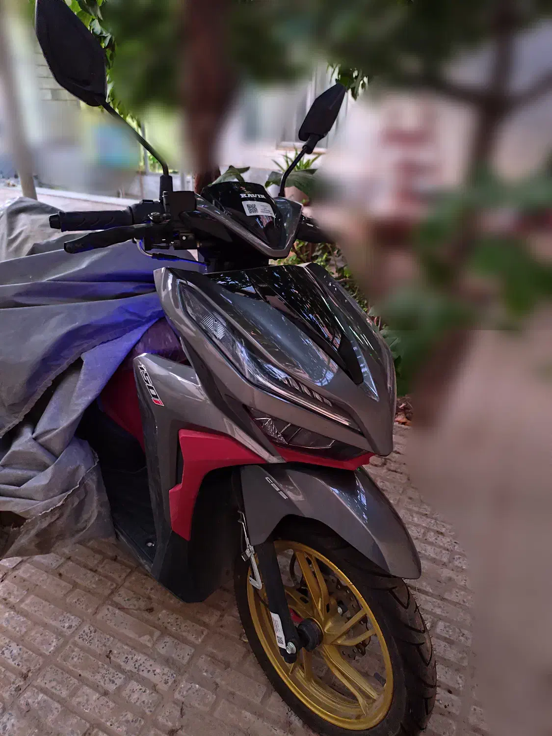 موتور کلیک کویر ۴۰۳ خوش رنگ|موتورسیکلت|برخوار, |دیوار