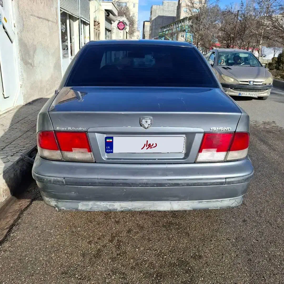 سمند دوگانه کارخانه مدل ۸۷|خودرو سواری و وانت|اردبیل, |دیوار