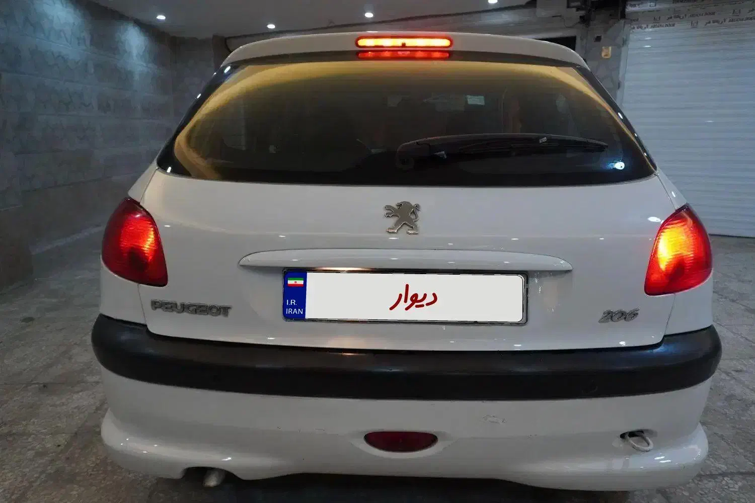 پژو ۲۰۶ تیپ ۲ مدل ۹۶|خودرو سواری و وانت|رشت, اسماعیل آباد|دیوار