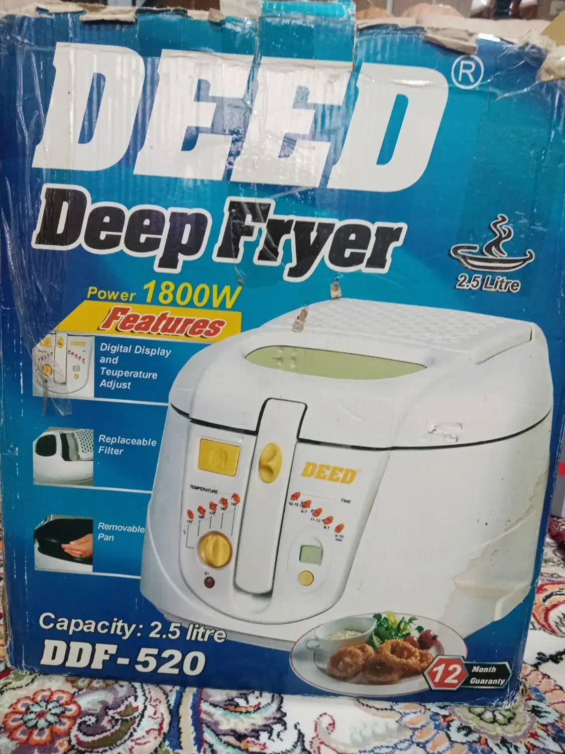 سرخ کن 1800w|اجاق گاز و لوازم برقی پخت‌وپز|ساری, |دیوار