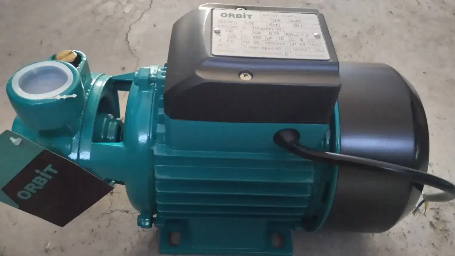 پمپ اب نیم اسب اسکولاری و یک اوربیت|مصالح و تجهیزات ساختمان|نیشابور, شهرک قدس|دیوار