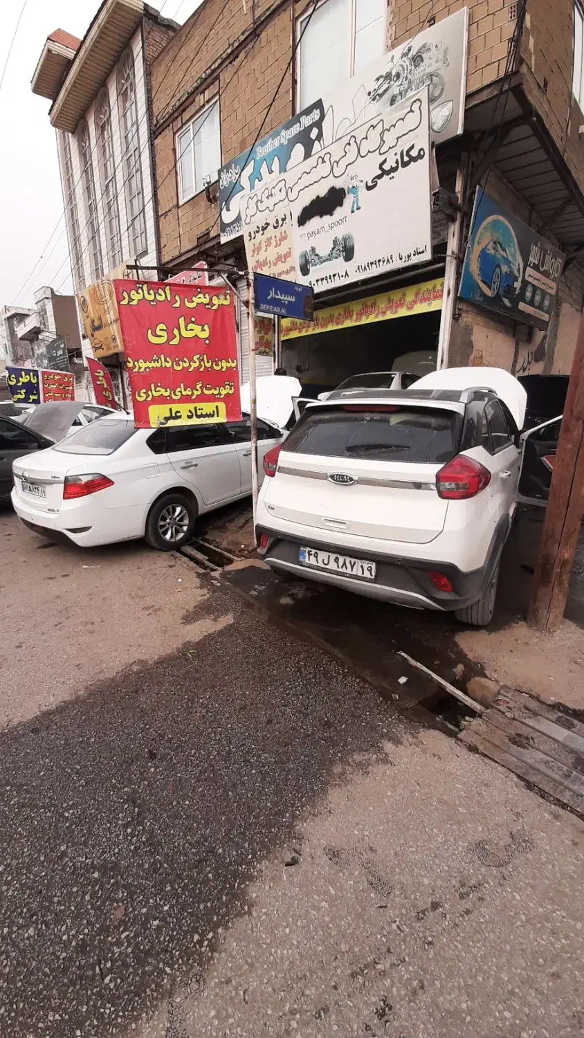 شستشوی رادیاتور بخاری تقویت گرمابا دستگاه اتوماتیک|خدمات موتور و ماشین|کرمانشاه, |دیوار