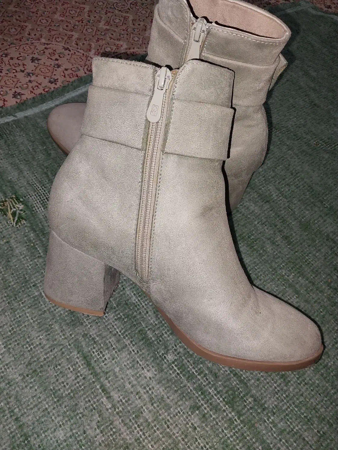 نیم بوت مغز پسته ای|کیف، کفش، کمربند|خرمآباد, |دیوار