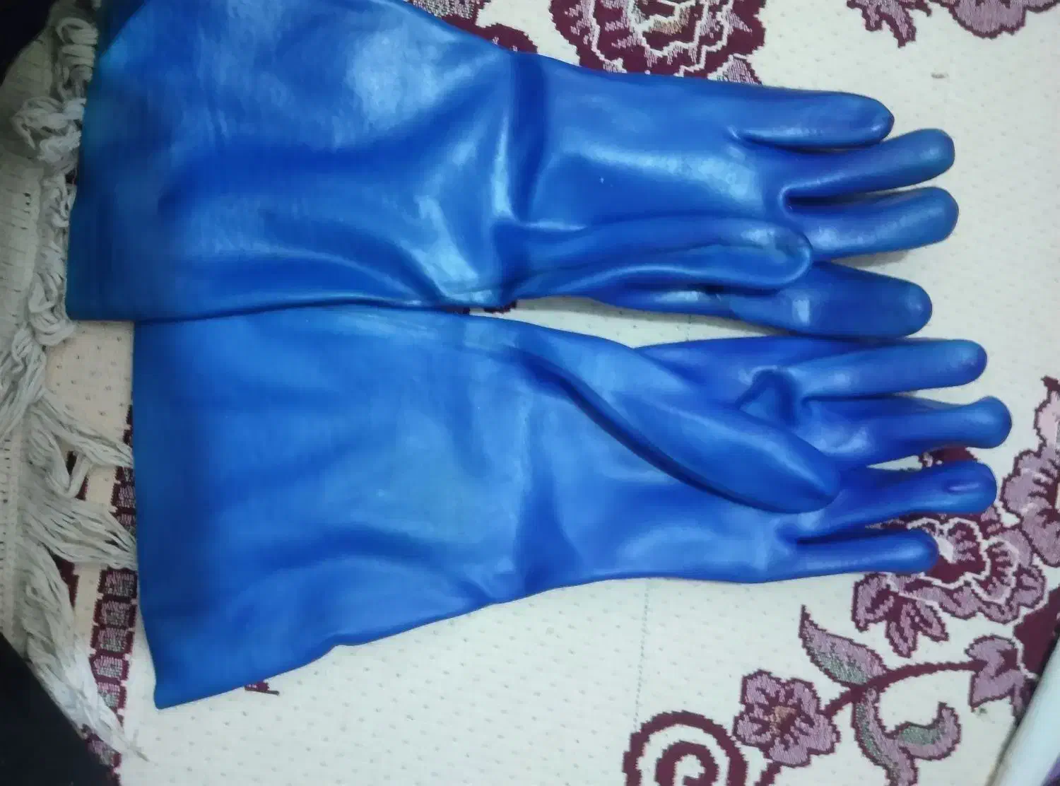 دستکش ضد اسید ساق بلند|ابزارآلات|گناباد, |دیوار