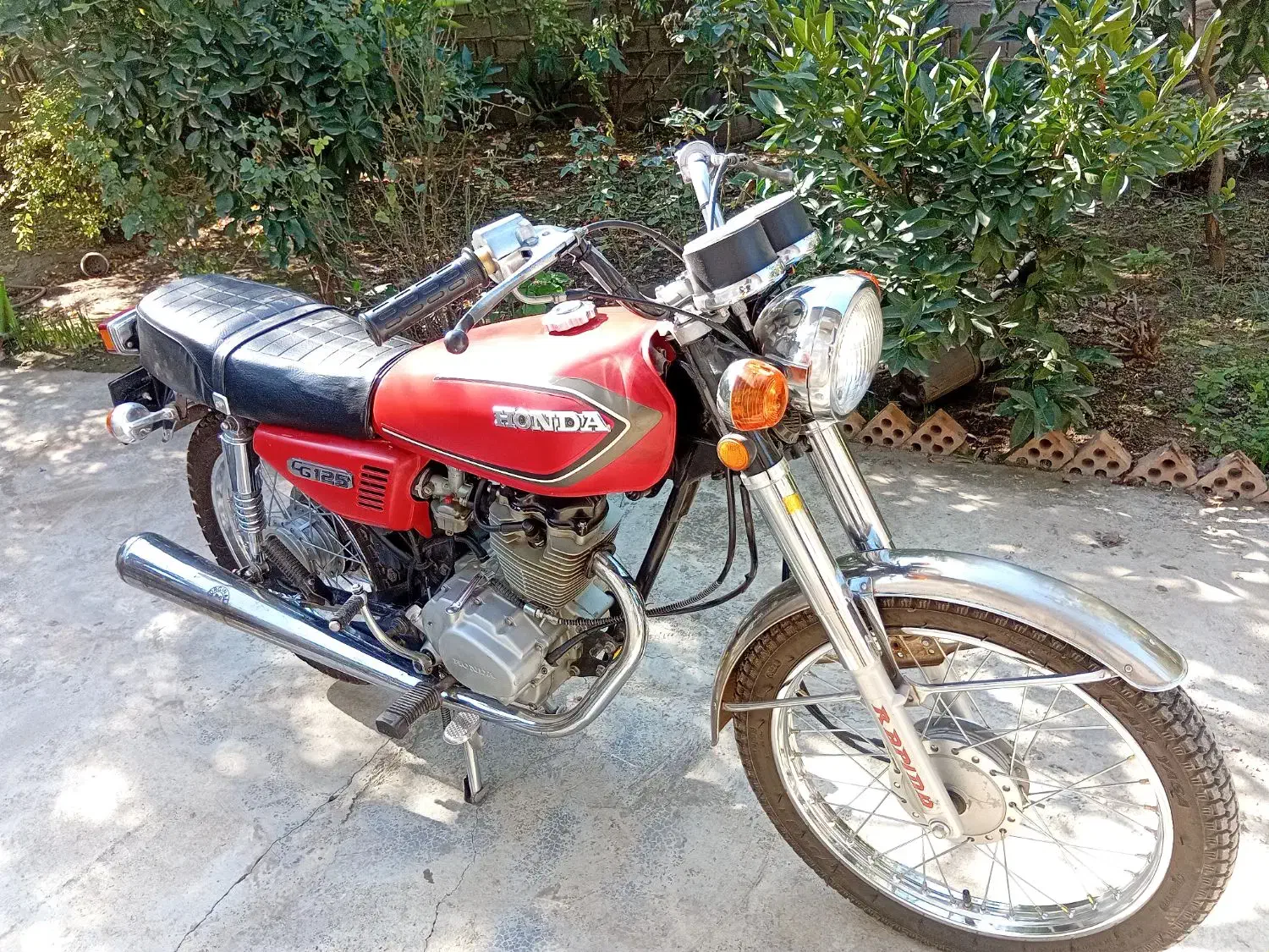 موتور مزایده ای طرح سی جی 125 مدل 1385|موتورسیکلت|رامیان, |دیوار