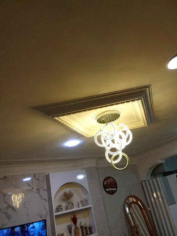 لوستر|لوستر و چراغ آویز|رشت, شهرک قدس|دیوار